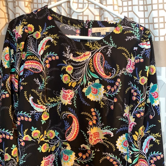 Loft Floral Dress - Picture 3 of 6